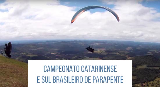 Campeonato Catarinense e Sul Brasileiro de Parapente