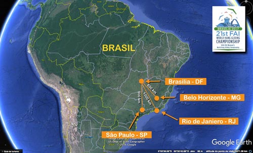 Brasilia 2017 - Hang Glider Chanpionship