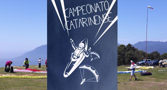 4ª etapa do campeonato catarinense de parapente 2018 - Santo Amaro da Imperatriz - SC