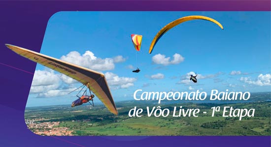 1ª Etapa do Campeonato Baiano de Voo Livre 2019 em Feira de Santana