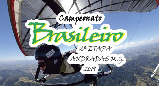 2ª Etapa do Campeonato Brasileiro de Asa Delta 2019 - Andradas - MG
