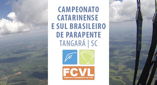 Campeonato Catarinense e Sul Brasileiro de Parapente - Etapa Tangará - SC