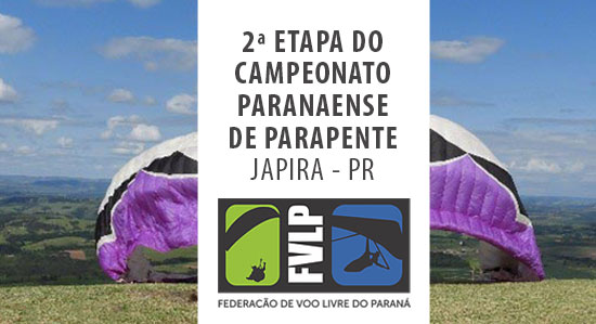 2ª etapa do campeonato paranaense de parapente 2019 - Japira - PR
