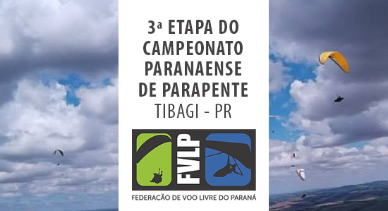 3ª etapa do campeonato paranaense de parapente 2019 - Tibagi - PR