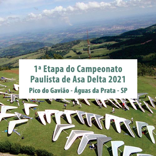 Primeira etapa do campeonato paulista de asa delta 2021