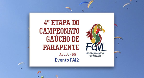 4ª Etapa do campeonato gaúcho de parapente 2022 - Igrejinha - RS