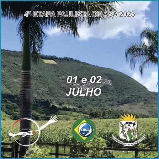 4ª etapa do Campeonato Paulista de Asa Delta 2023