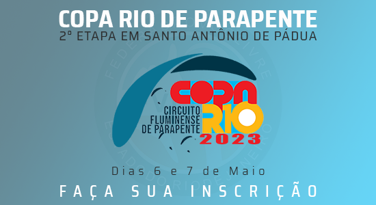 2ª Etapa da Copa Rio de Parapente 2023