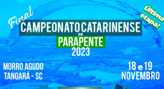 5ª Etapa do Campeonato Catarinense de Parapente 2023