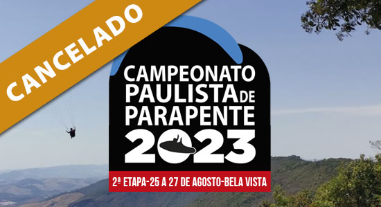 Segunda Etapa do Campeonato Paulista de Parapente 2023